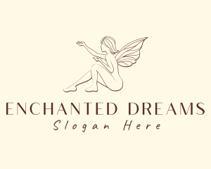 Magical Fairy Beauty Product logo design