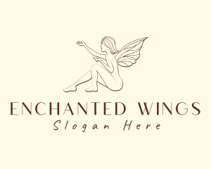 Magical Fairy Beauty Product logo design