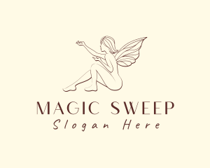 Magical Fairy Beauty Product logo design