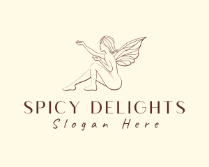 Ancient - Magical Fairy Beauty Product logo design