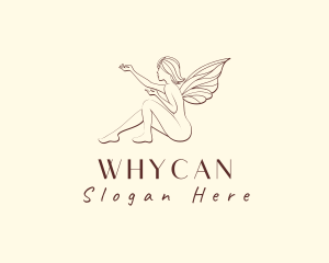 Mythology - Magical Fairy Beauty Product logo design