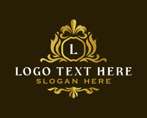 Badge - Elegant Decorative Crest logo design