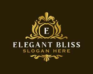 Elegant Decorative Crest Logo