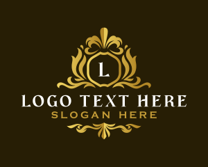 Monarchy - Elegant Decorative Crest logo design