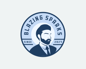 Professional Suit Tie Logo