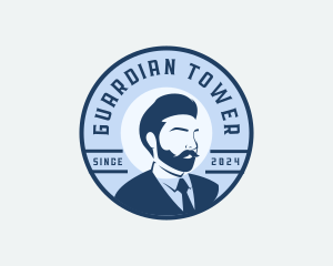 Professional Suit Tie Logo