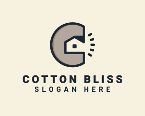 Home Builder Letter C logo design