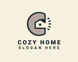 Home Builder Letter C logo design