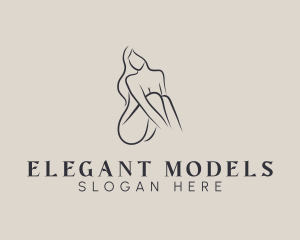 Modeling - Flawless Woman Model logo design