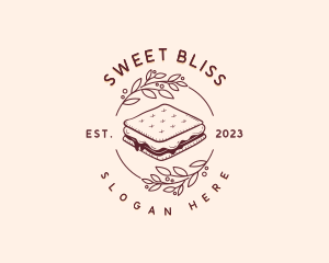 Sweet Dessert Smores logo design