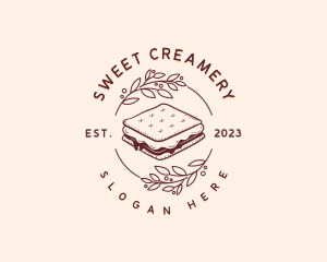 Sweet Dessert Smores logo design