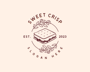 Sweet Dessert Smores logo design