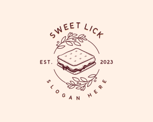 Sweet Dessert Smores logo design