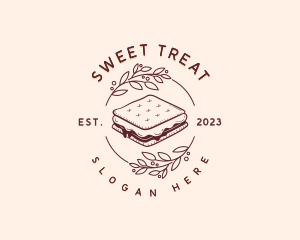 Sweet Dessert Smores logo design