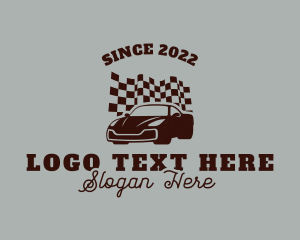 Road Trip - Race Car Automotive logo design