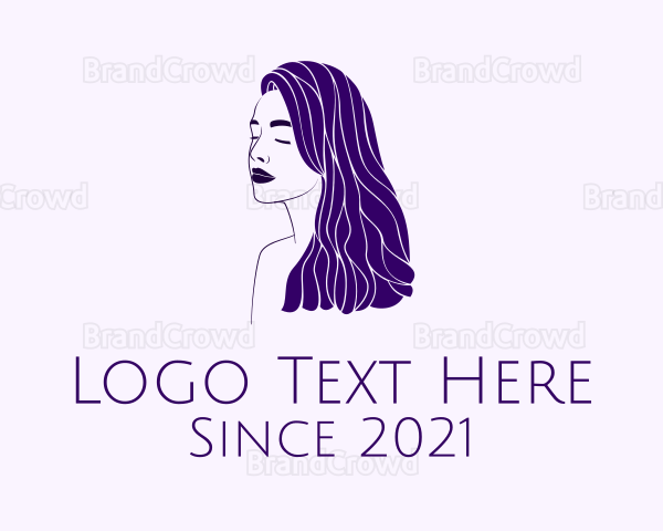 Violet Beauty Salon Logo