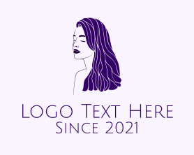 Beauty Salon - Violet Beauty Salon logo design