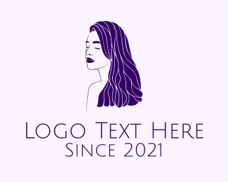 Violet Beauty Salon Logo