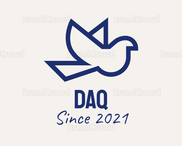 Dove Bird Aviary Logo