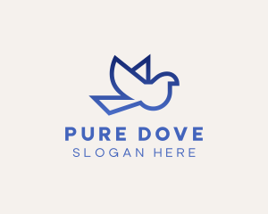 Dove Bird Aviary  logo design