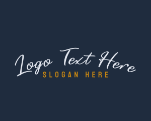 Handwrittern - Cursive Generic Wordmark logo design