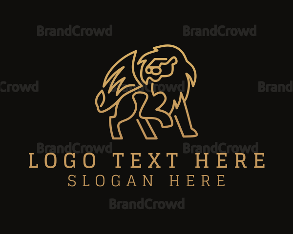 Deluxe Lion Company Logo