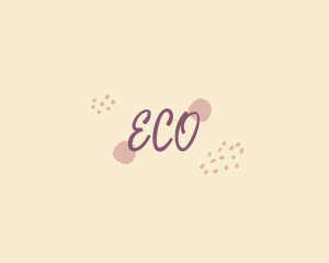 Cute Girly Wordmark Logo