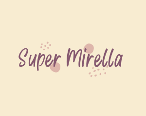 General - Cute Girly Wordmark logo design