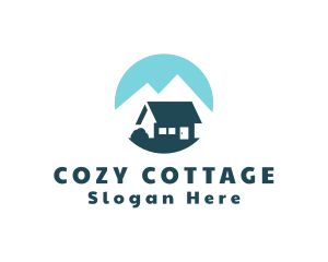 Cottage - Mountain Travel Cottage logo design