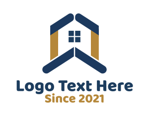 Home Builder - Residential Home Property logo design