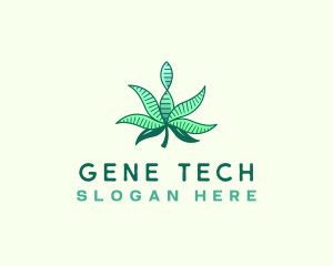 Marijuana DNA Cannabis logo design