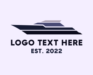 Outdoors - Sailing Boat Yacht logo design
