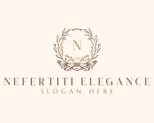 Frame Flower Floral logo design