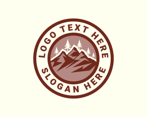 Scenery - Mountain Summit Scenery logo design