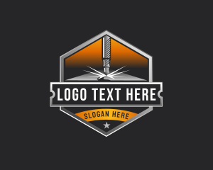 Laser - Laser Machine Engraving logo design