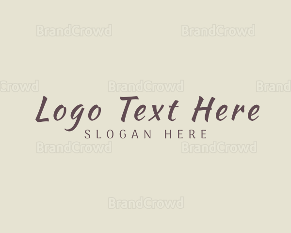 Simple Elegant Business Logo