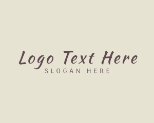 Brush - Simple Elegant Business logo design