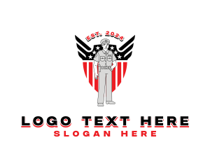 Shield - Police Patrol Shield logo design