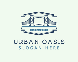 Urban - Urban Bridge Infrastructure logo design