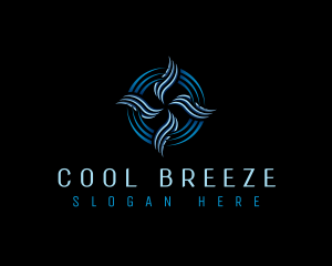 Air Conditioning - Cooling Air Conditioning logo design