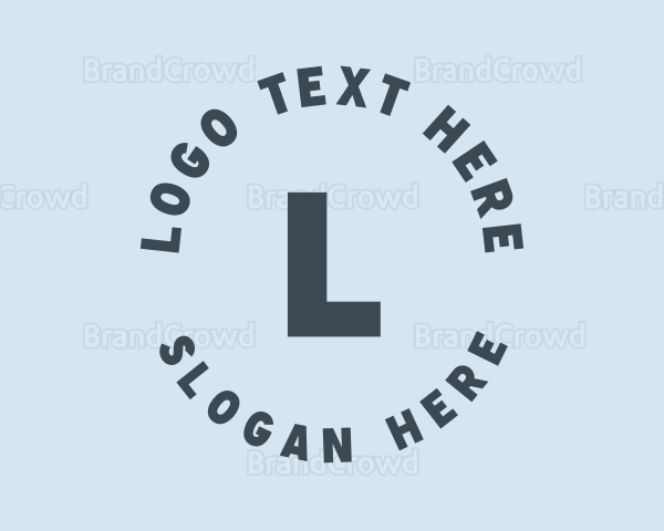 Round Generic Brand Logo