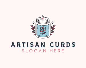 Scented Candlelight Decoration logo design