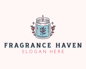 Scented - Scented Candlelight Decoration logo design