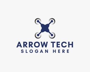 Drone Tech Gadget logo design