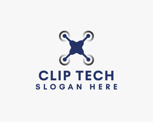 Drone Tech Gadget logo design