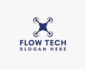 Drone Tech Gadget logo design