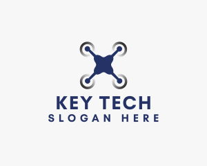 Drone Tech Gadget logo design