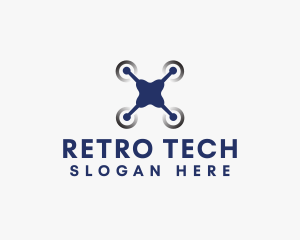 Drone Tech Gadget logo design