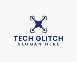 Drone Tech Gadget logo design