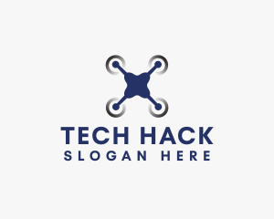 Drone Tech Gadget logo design